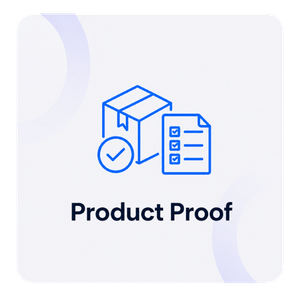 PRODUCT PROOF